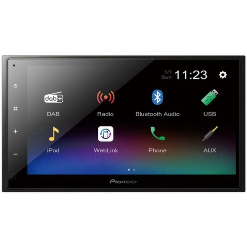 Pioneer car stereo touch - 6.8",