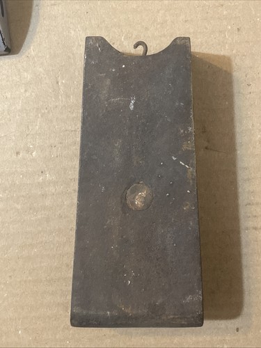 Antique weight driven banjo - weight,