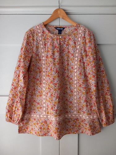 Lands end pink - end, ditsy