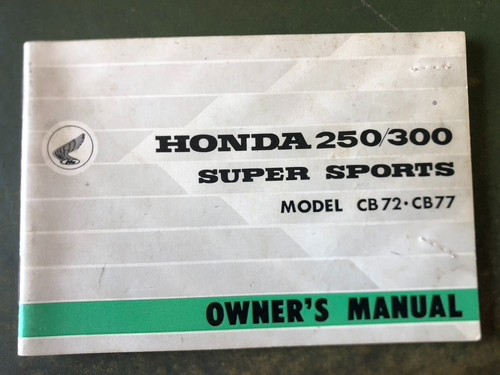 Honda cb72 cb77 - honda, super