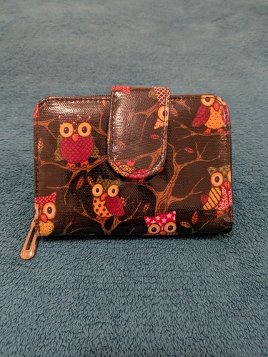 Owl themed purse card holder - purse,