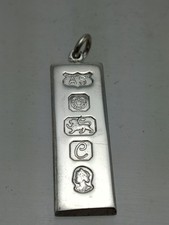 Vintage Sterling Silver Ingot
