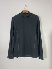 Montane dark grey zip top - montane,