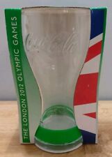 Coca Cola McDonalds Commemorative 2012 Olympic glass with Green wristband, boxed