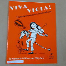 viola VIVA VIOLA ! Marquerite Wilkinson + Philip Bass, Faber