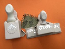 Sale Martha Stewart Matching Swirl Loops Corner + Border Card Craft Punches