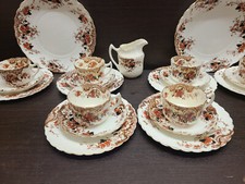 Antique imari pattern red