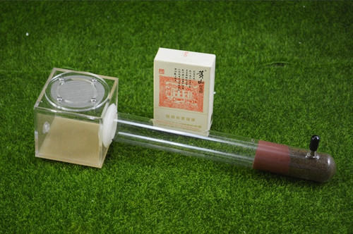 Gypsum glass tube - glass,