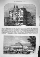 Old Antique Print 1876 Sailors