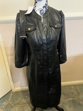 Lipsy Black Faux Leather