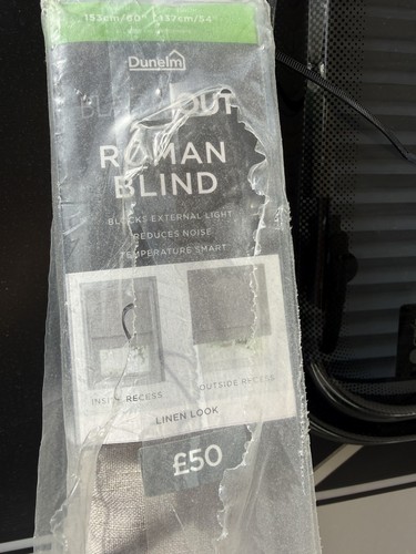 Dunelm grey linen roman - dunelm,