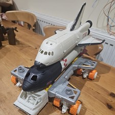 Retro / Vintage MBX Matchbox Mega Rig Shuttle Mission Play Space - 1998