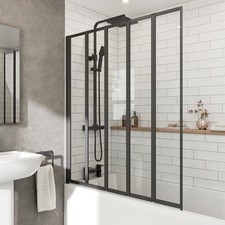 5 Panel Folding Bath Shower