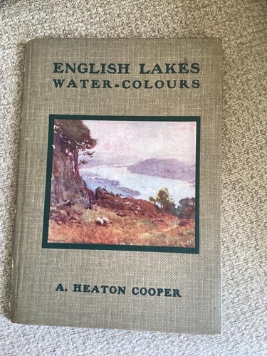 English lakes water colours - english, water-colours