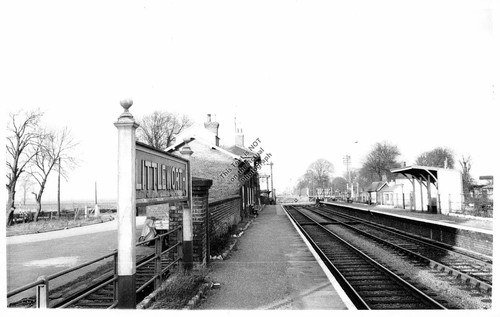 1961 littleworth train station - littleworth,