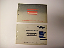 REMINGTON TYPEWRITER ADJUSTMENT/PARTS CATALOG AND PART NUMBER/PRICE LIST