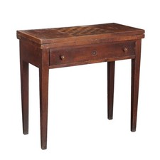 Antique Game Table Openable