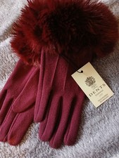 Dents Ladies Luxurious Fur