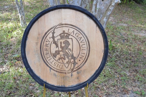 Lagavulin scotch whisky barrel - scotch,