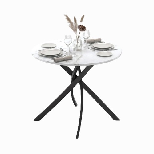 80cm round dining table - round,