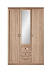 Camberley 3 Door Wardrobe