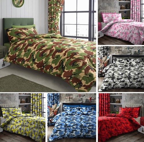 Camouflage army duvet cover - camouflage,