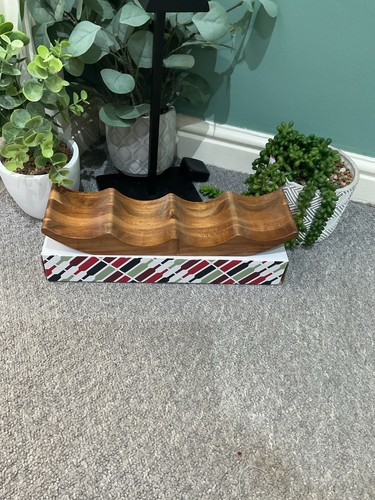 Funky wood wine rack - wood,