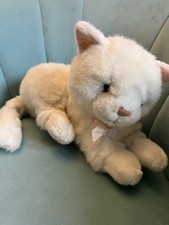 Vintage White Pussy Cat Kitty
