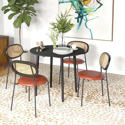 Foldable dining table round - dining, table,