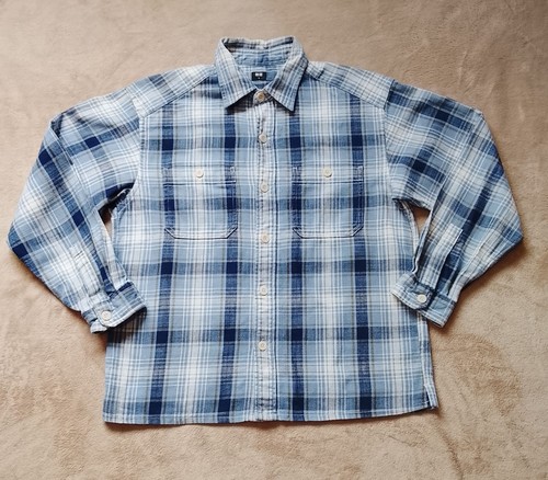 Uniqlo flannel overshirt mens - flannel,