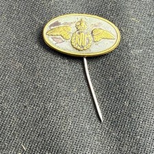 Original WW2 RAF Royal Air Force Stick Pin Lapel Badge / Cufflink