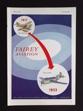 Original 1953 Advert Fairey