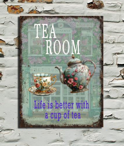 Tea room vintage - room, look