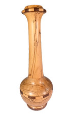 Vtg 10.5" Turned Spalted Beech