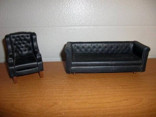 Sofa and chair tufted - ,