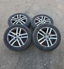 VW TOURAN 2013 ALLOY WHEELS 6.5Jx16H2 ET50 SET OF 4 WITH TYRES 205/55 R16 91V