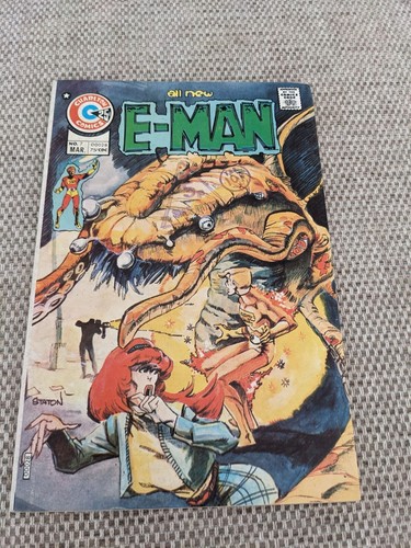 Man charlton comics march - e-man,