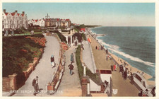 Postcard East Beach Clacton on