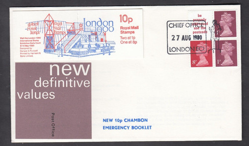 1980 10p chambon london - 10p, 'london