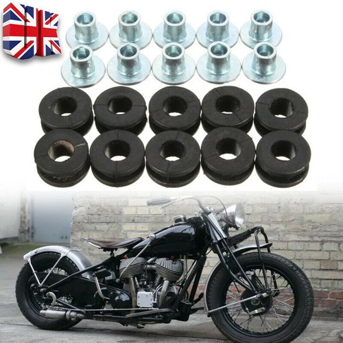 Motorcycle rubber grommets - rubber,