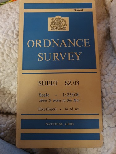 Vintage ordnance survey - ordnance,