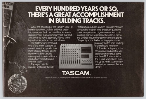 Tascam 488 portastudio - 488,