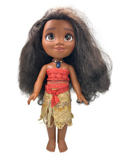 Jakks Disney Moana Adventure Singing Talking Doll Light Up Necklace 14"