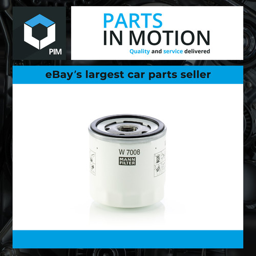 Oil filter w7008 mann - w7008, 1007705