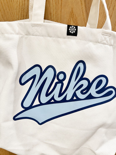 Nike white tote bag with - bag,