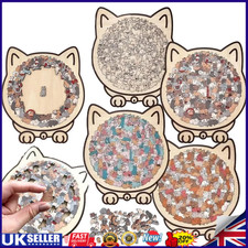 135-Piece Morandi Cat Wooden