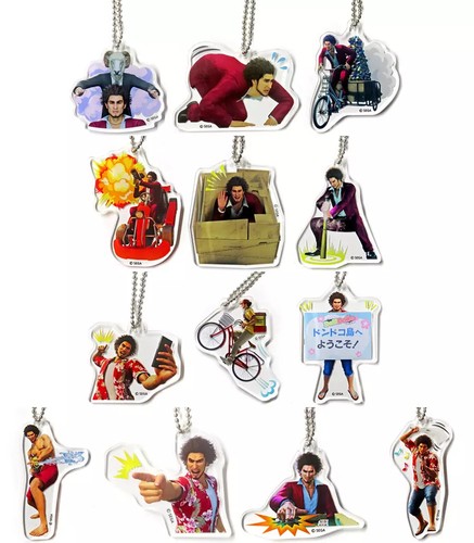 Ryu gotoku acrylic keychain - ga,