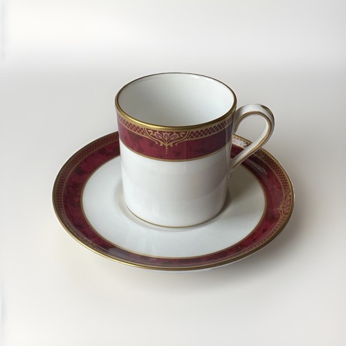 Spode bordeaux bone china cup - spode,