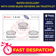 Brake Pads Set fits KIA SOUL Mk2 Front 14 to 18 ZD Brembo 0K2FA3328Z 581011XA00