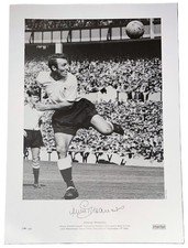 Jimmy Greaves signed 16 x 23